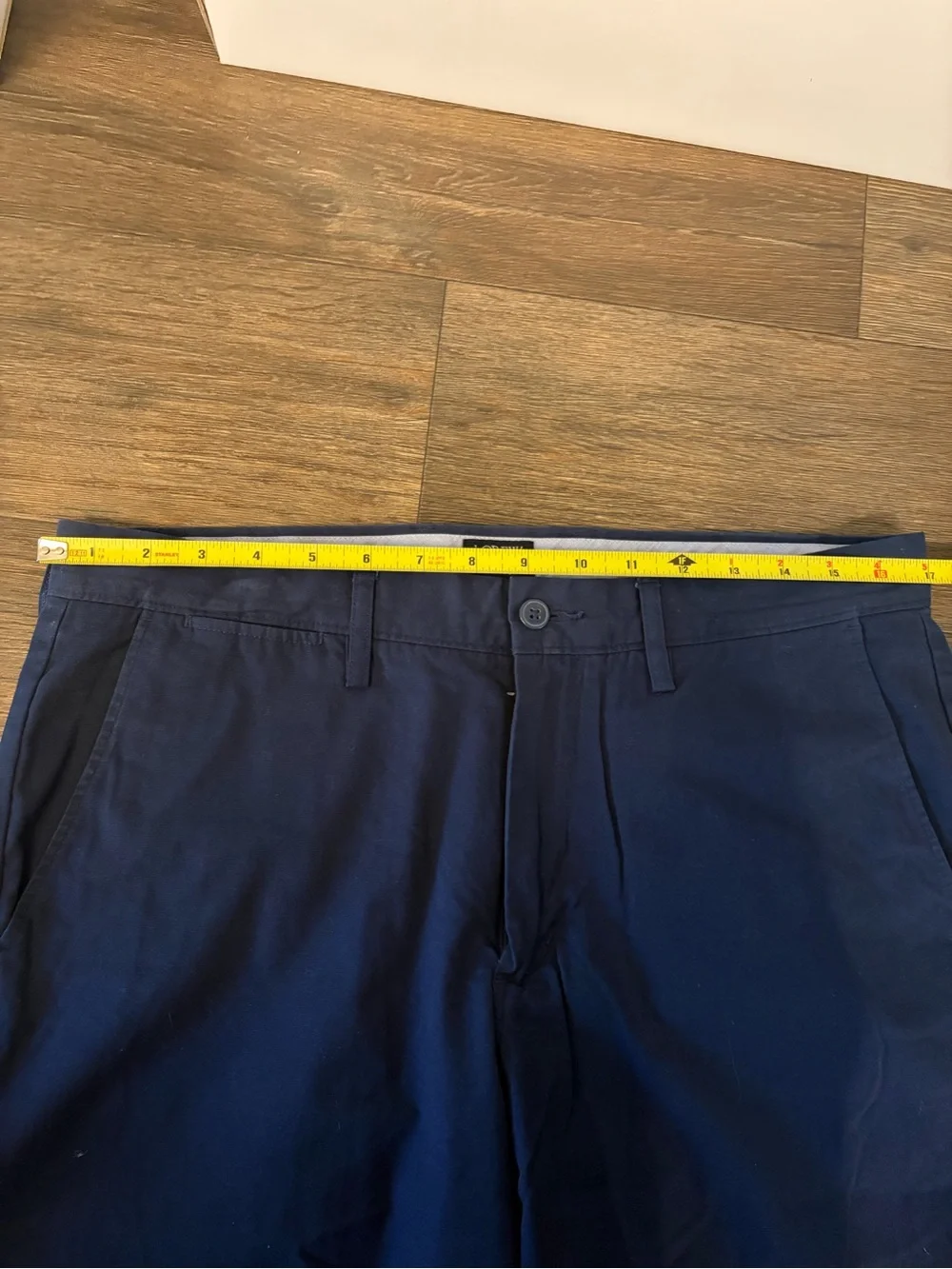J.Crew The Sutton Men’s Navy Blue Cotton Twill Straight Leg Chino Pants 32x34